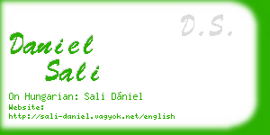 daniel sali business card